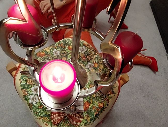 pure vicky Porno Video: Am 2. Advent am Lichterkranz mich gefi**t