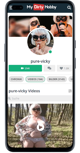Pure Vicky bei MyDirtyHobby